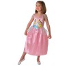 DEGUISEMENT PRINCESSES DISNEY ROSE TAILLE 5/6 ANS