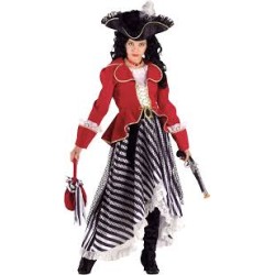 DEGUISEMENT PIRATE CAPITAINE MORGANE TAILLE 9/11 ANS