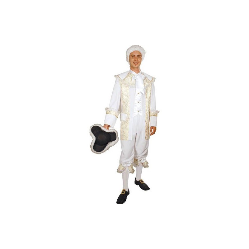 DEGUISEMENT MARQUIS BLANC TAILLE 50-52 DEGUISEMENT MARQUIS BLANC TAILLE 50-52