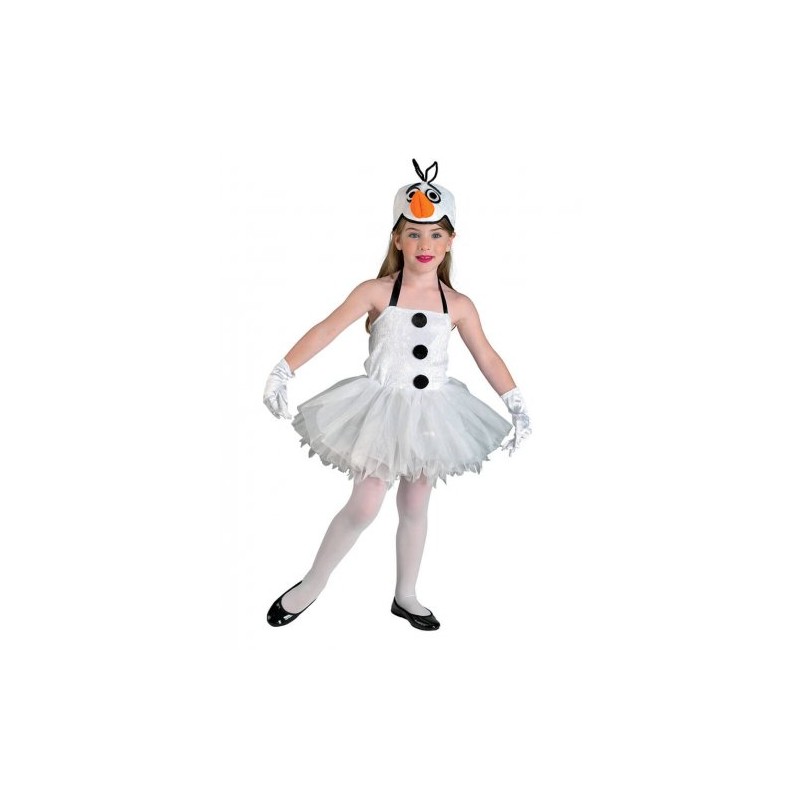 DEGUISEMENT ROBE TUTU OLAF TAILLE 4 ANS