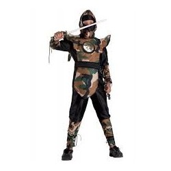 DEGUISEMENT NINJA WARRIOR TAILLE 10 ANS