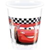 8 GOBELETS CARS 200 ML 