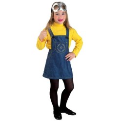 DEGUISEMENT MINIONS GIRL TAILLE 8 ANS 