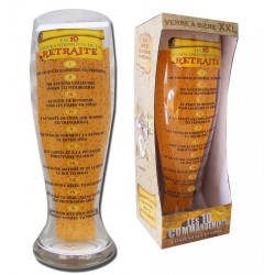 VERRE A BIERE GEANT RETRAITE 1.5 L