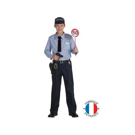 DEGUISEMENT POLICIER FRANCAIS TAILLE 5/7 ANS