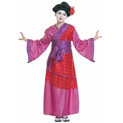 DEGUISEMENT CHINOISE CHINAGIRL FUSCHIA TAILLE 8-10 ANS 