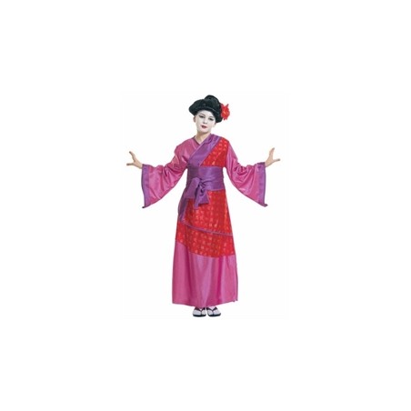 DEGUISEMENT CHINOISE CHINAGIRL FUSCHIA TAILLE 8-10 ANS 