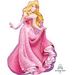 BALLON METALLIQUE PRINCESSE DISNEY AURORE BELLE AU BOIS DORMANT 58X86CM