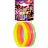 4 BRACELETS NEON