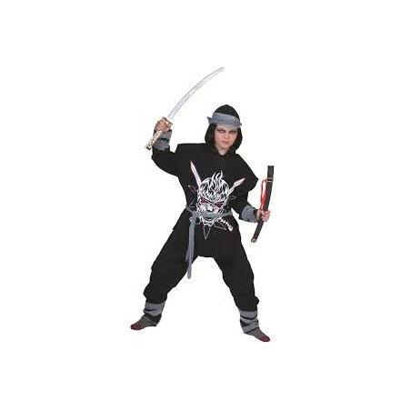 DEGUISEMENT NINJA ZOMBI TAILLE 6 ANS