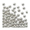 BILLES OU PERLES DE SUCRE ARGENT 6 MM