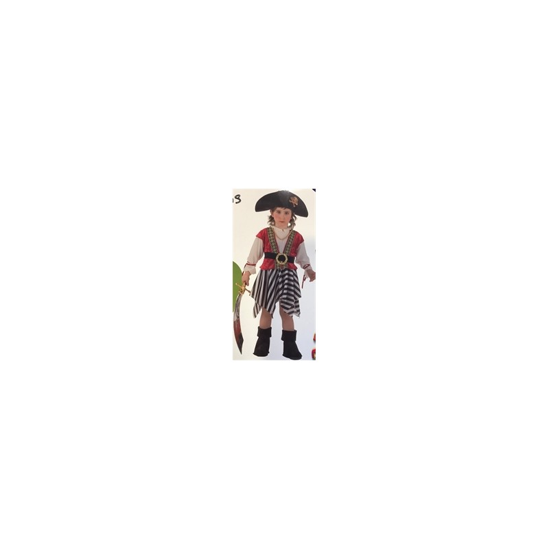 DEGUISEMENT PETITE PIRATE ROBE TAILLE 1 AN