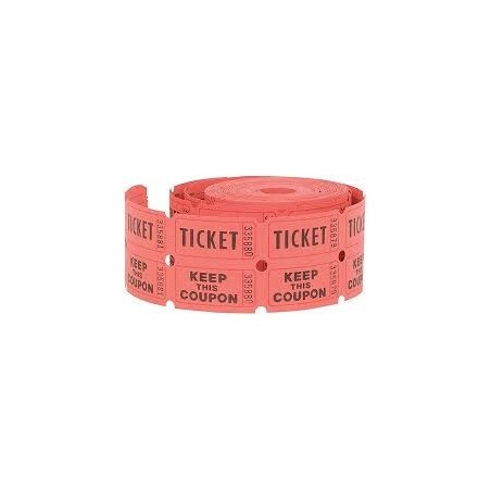TICKET ROLL ROULEAU DE 500 BILLETS