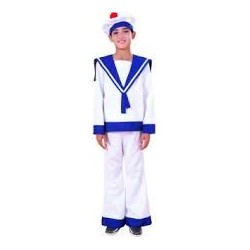 DEGUISEMENT MOUSSAILLON BLANC TAILLE 8 ANS