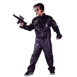 DEGUISEMENT POLICIER TAILLE 6 ANS