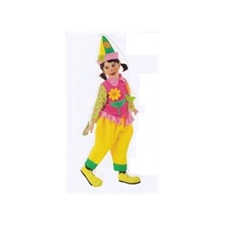 DEGUISEMENT CLOWN FLEUR TAILLE 2 ANS