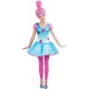 DEGUISEMENT LES TROLLS ROBE BLEUE PERRUQUE ROSE TAILLE 10/12 ANS DEGUISEMENT LES TROLLS ROBE BLEUE PERRUQUE ROSE TAILLE 10/12 ANS