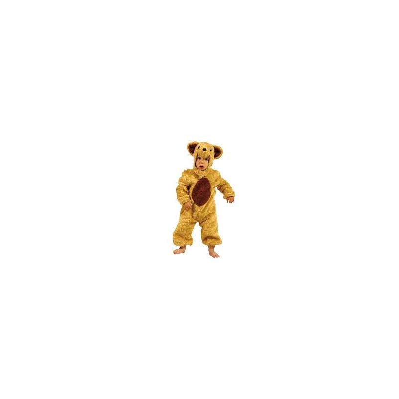 DEGUISEMENT PETIT OURS MARRON CLAIR TAILLE 3 ANS  DEGUISEMENT PETIT OURS MARRON CLAIR TAILLE 3 ANS