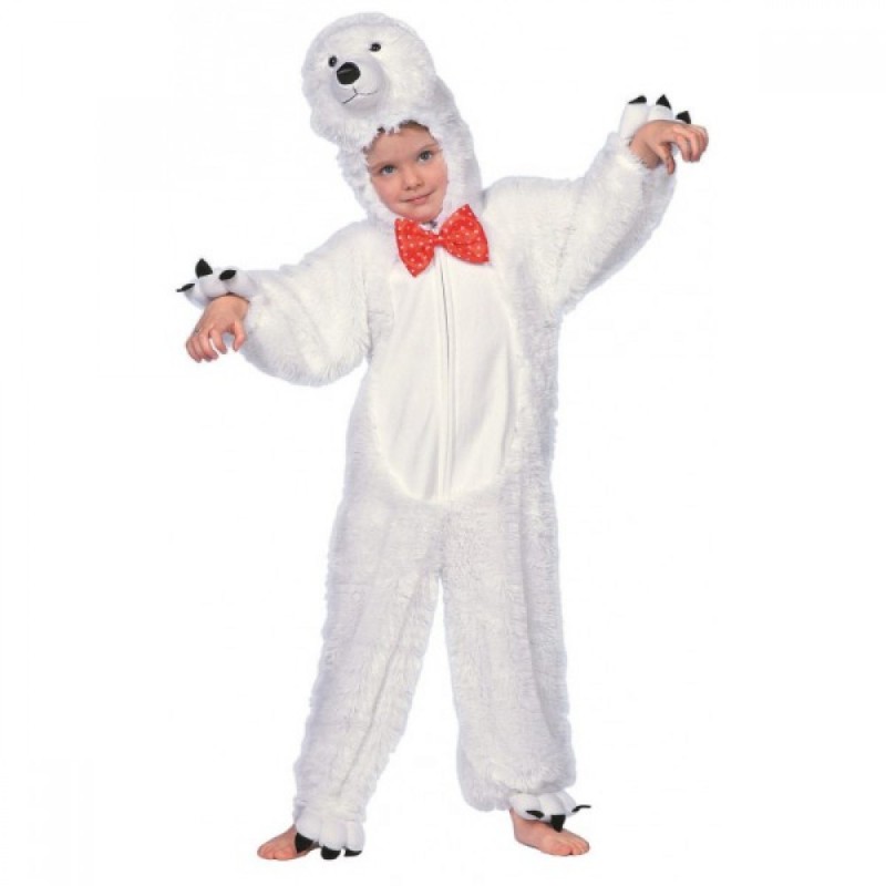 DEGUISEMENT OURS BLANC TAILLE 104 DEGUISEMENT OURS BLANC TAILLE 104