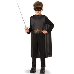 DEGUISEMENT DE ZORRO Z TAILLE 3-4 ANS   