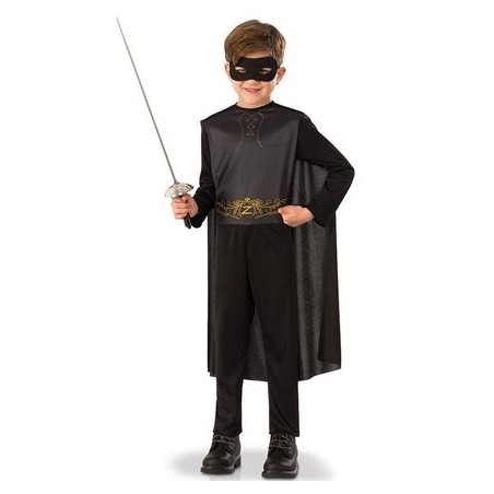 DEGUISEMENT DE ZORRO Z TAILLE 5-6 ANS 