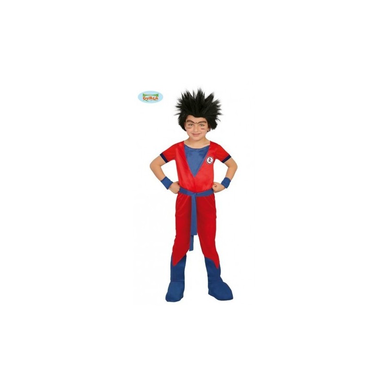 DEGUISEMENT MANGA ORANGE ET BLEU TAILLE  7-9 ANS DEGUISEMENT MANGA ORANGE ET BLEU TAILLE  7-9 ANS