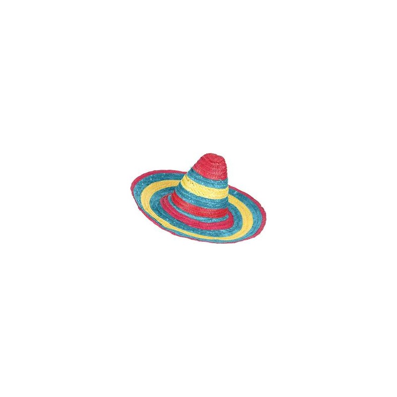 CHAPEAU SOMBRERO MULTICOLORE