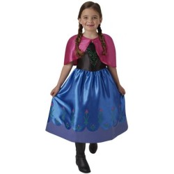 DEGUISEMENT ANNA CLASSIC REINE DES NEIGES TAILLE 7/8 ANS