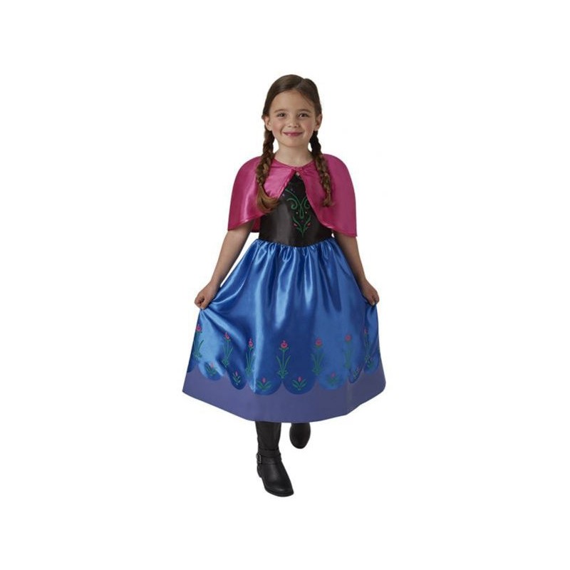 DEGUISEMENT ANNA CLASSIC REINE DES NEIGES TAILLE 7/8 ANS