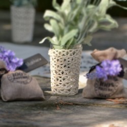 RUBAN CROCHET NATUREL 15 MM X 5 M