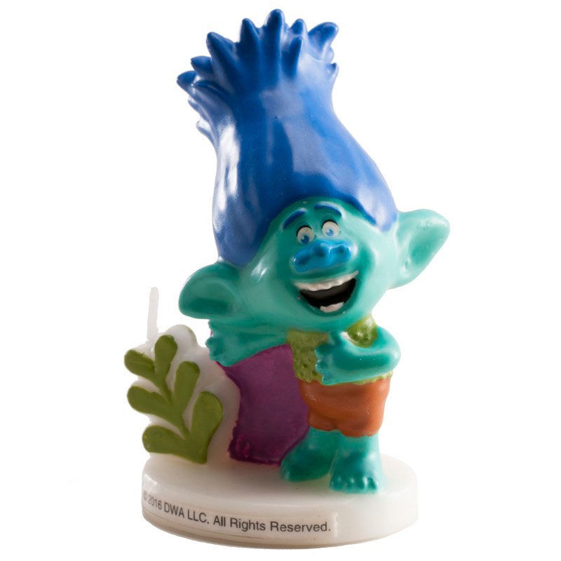 BOUGIE TROLLS BRANCHE 7,5 CM