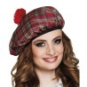 BERET ECOSSAIS ROUGE