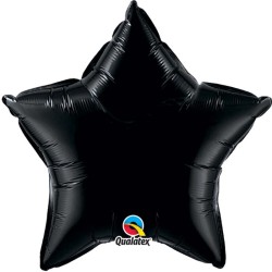 BALLON METALLIQUE ETOILE NOIRE 36"