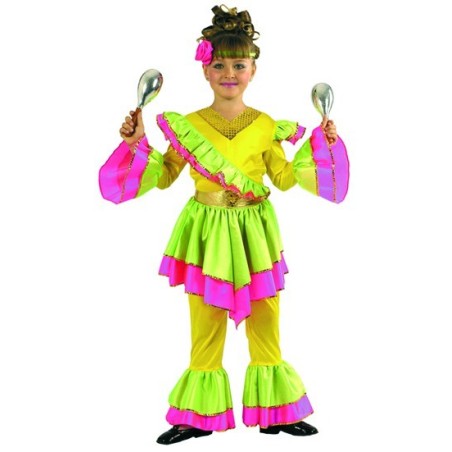 DEGUISEMENT RIO FILLE  TAILLE 8 ANS
