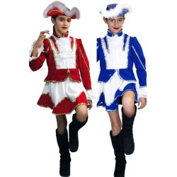 DEGUISEMENT MAJORETTE ROUGE TAILLE 10 ANS