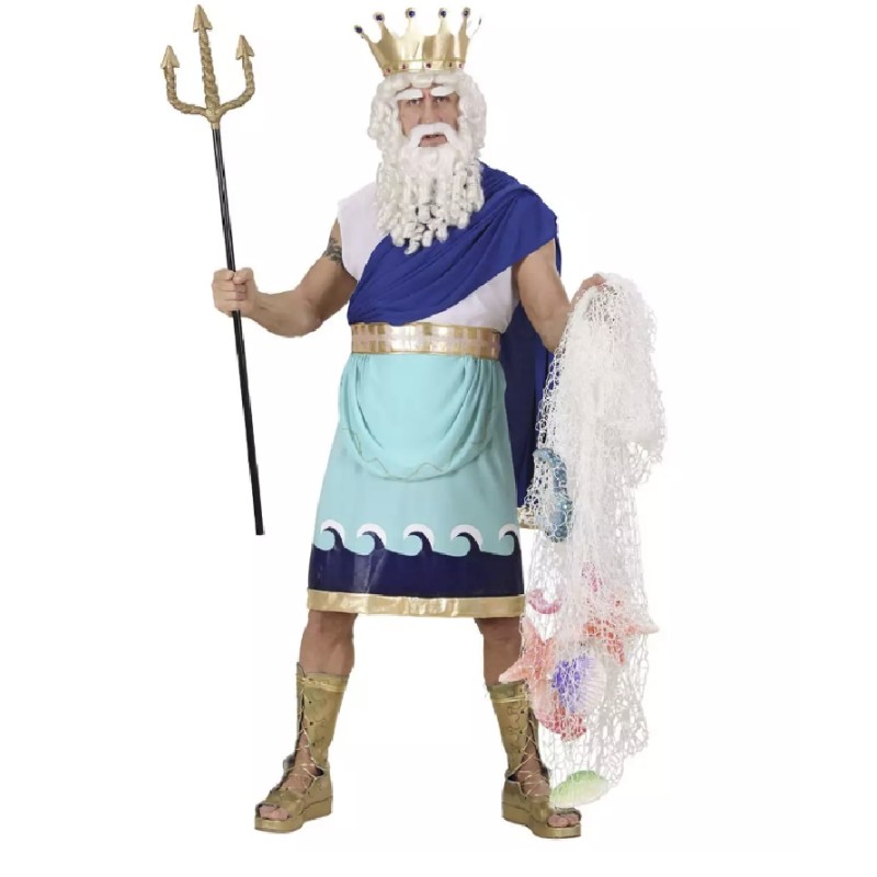 DEGUISEMENT HOMME DIEU POSEIDON TAILLE M