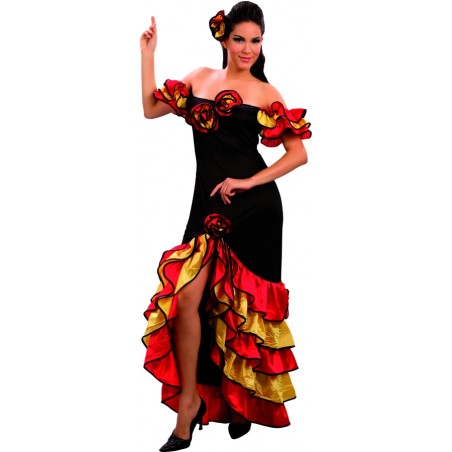 DEGUISEMENT DANSEUSE DE RUMBA TAILLE 40/42