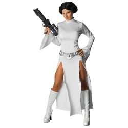 DEGUISEMENT PRINCESSE LEIA ROBE BLANCHE TAILLE S