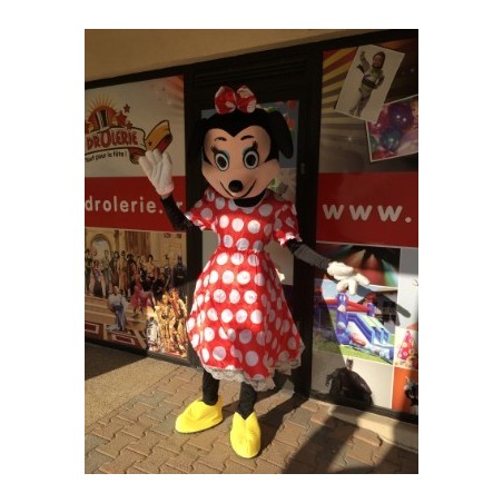 DEGUISEMENT MINNIE MASCOTE TAILLE 38/40