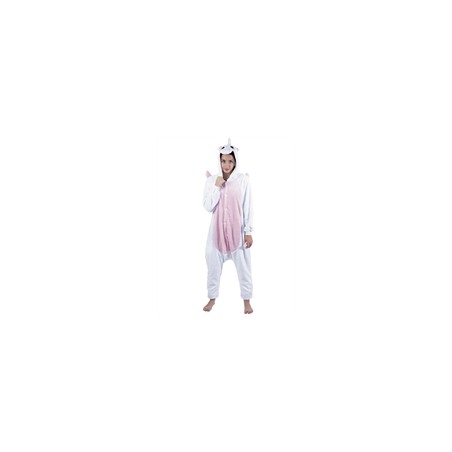 DEGUISEMENT LICORNE TAILLE M  ROSE KIGURUMI