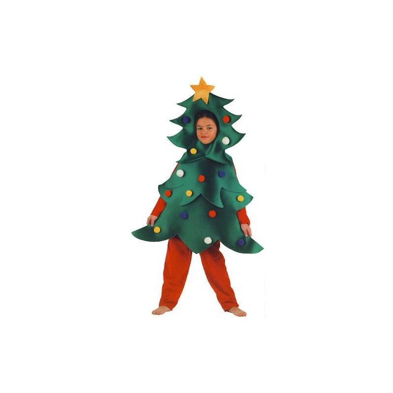 DEGUISEMENT SAPIN DE NOEL TAILLE 5/7 ANS