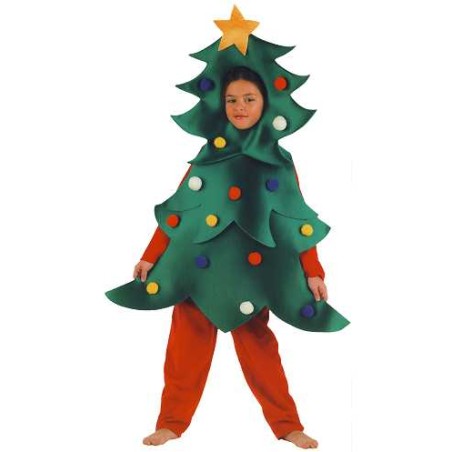 DEGUISEMENT SAPIN DE NOEL TAILLE 5/7 ANS