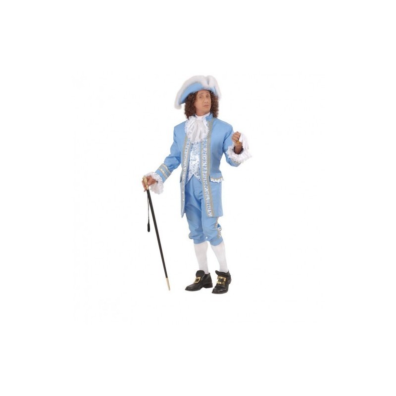 DEGUISEMENT MARQUIS BLEU ANGLAIS COUR ROYALE TAILLE M