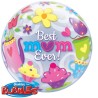 BALLON BUBBLES BEST MOM EVER 56CM BALLON BUBBLES BEST MOM EVER 56CM