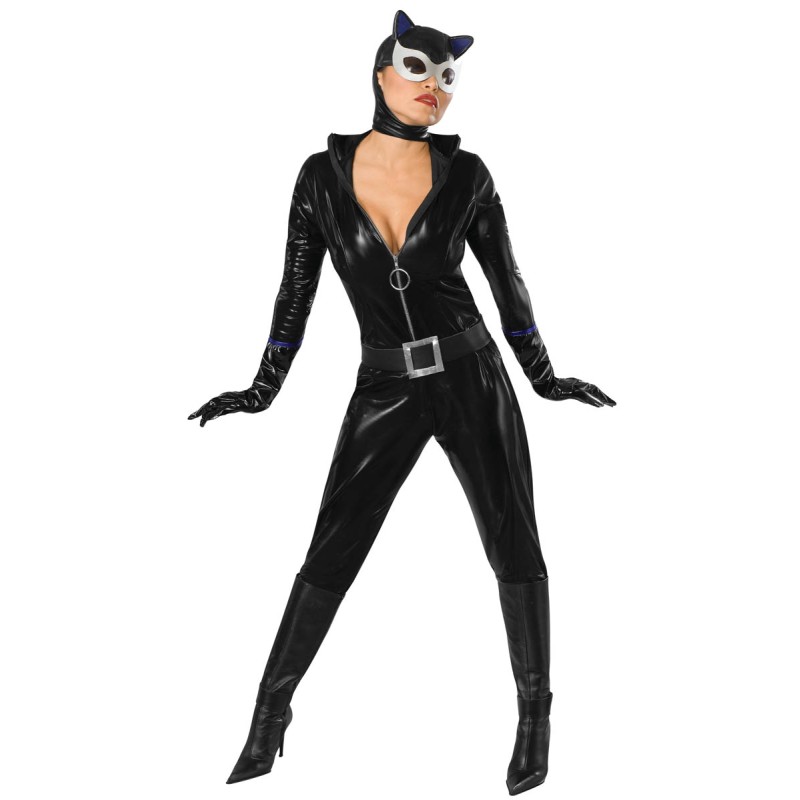 DEGUISEMENT CATWOMAN COMBI FERMETURE TAILLE M