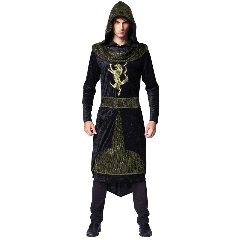 DEGUISEMENT BLACK PRINCE MEDIEVAL TAILLE XL