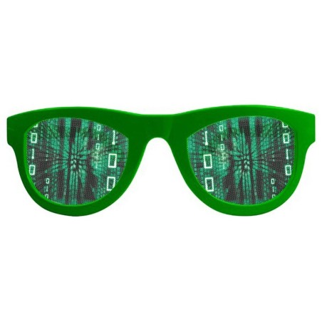 LUNETTES XXL VERTE MATRIX