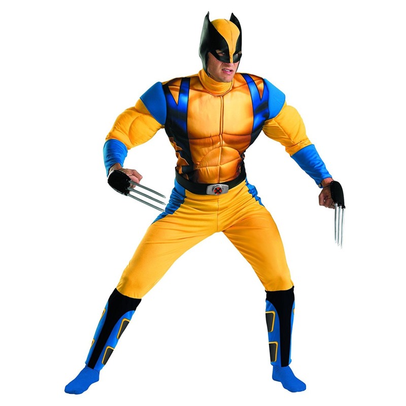 DEGUISEMENT WOLVERINE  MUSCLE TAILLE STANDART