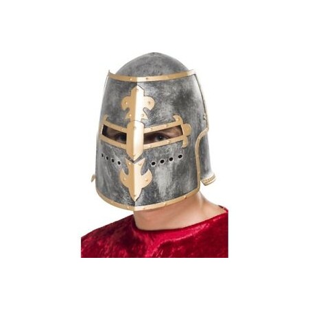 CASQUE CHEVALIER MEDIEVAL CROISE