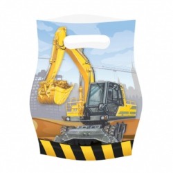 8 SACHETS CADEAU CONSTRUCTION 